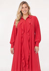 Kleid midi uni dolce - rosa