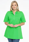Polo shirt flare - green