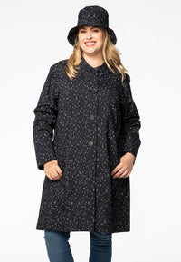 Rain hat LITTLE DOT - black - #1