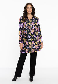 Strickjacke mit Reißverschluss BUTTERFLYCardigan with zip BUTTERFLY - black - #2