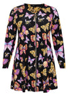 Strickjacke mit Reißverschluss BUTTERFLYCardigan with zip BUTTERFLY - black - #4