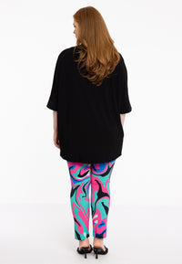 Shirt kimono sleeve DOLCE - black - #3