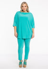 Shirt kimono sleeve DOLCE - turquoise
