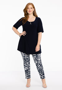 Tunika L Reißverschluss DOLCETunic L zipper DOLCE - blue - #5