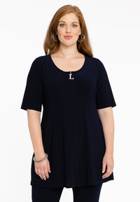 Tunika L Reißverschluss DOLCETunic L zipper DOLCE - blue - #1