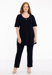 Tunika L Reißverschluss DOLCETunic L zipper DOLCE - blue - #2