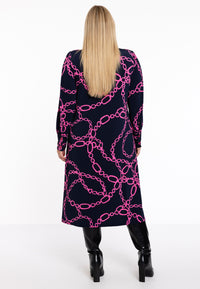 Kleid A-linie mit Schleife CIARADress A-line bow CIARA - blue - #3