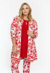 Cardi-jacket wide bottom FIONA - white - #1