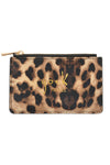 Card holder Leopard - brown - #1