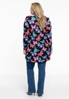 Tunic wide bottom BUTTERFLIES - black - #3