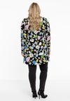 Shirt wide bottom FLOWERPOWER - black - #3
