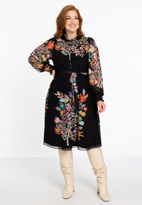 Dress belted LINDA - black - #2