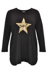 Sweater super star - black - #4