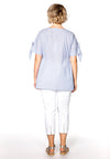 Blouse pearls STRIPE - blue - #3