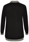 Jacket baseball application - black - #3