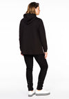 Sweater hooded YES - black - #3