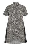 Blouse-dress BABY LEOPARD - black - #4