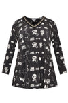 Tunic ACCESSORY flare - black - #4