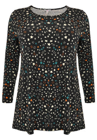 Tunic flare STARLIGHT - black - #4