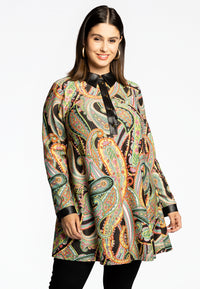 Tunic wide bottom PAISLEY - multi - #1