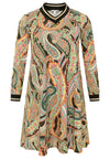 Dress A-line PAISLEY - multi - #4