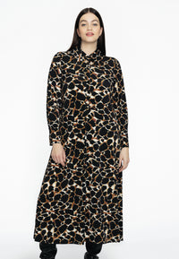 Blouse-dress WILD - black - #1