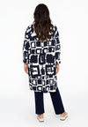 Tunika mit gesmokten Details ABSTRACTTunic smock sleeve ABSTRACT - blue - #3
