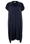 Kaftankleid mit V-AusschnittDress kaftan V-neck - blue - #4