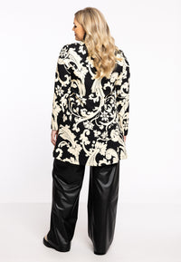 Tunic wide bottom BECKY - black - #3