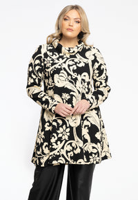 Tunic wide bottom BECKY - black - #1