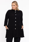 Blouse buttoned BUBBLE - black