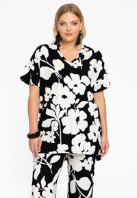 Tunika mit V-Ausschnitt GIARDINOTunic V-neck GIARDINO - black - #1