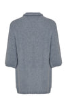 Cardigan scarf teddy - blue - #3