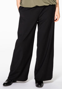 Trousers wide fit - black - #2