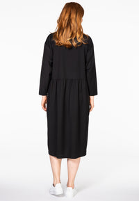 Dress pleated - black - #3