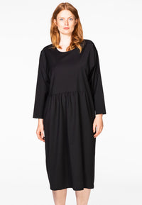 Dress pleated - black - #1
