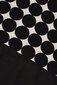 Tunic shaped bottom CIRCLE - black - #5