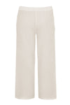 Trousers wide-fit long linen - ecru - #2