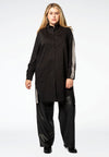 Shirt COTTON stretch tape - black - #2