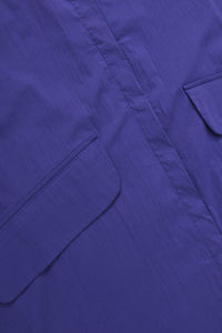 Shirt COTTON stretch pockets - purple - #5