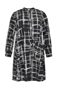 Blouse PAINTBRUSH pocket - black - #4