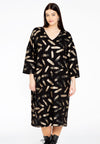 Wide dress GRACE - black - #1