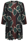 Dress with V-neck SYLVAN - black - #4