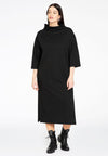 Kleid mit rollkragen stella - Schwarz
