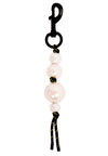 Key chain pearl - white - #2