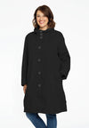 Raincoat hooded - black - #1