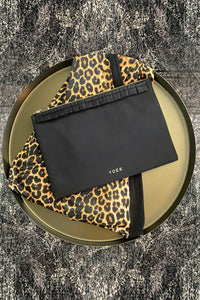 Clutch ruffle - black - #2