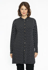 Blouse DOTS - black - #2