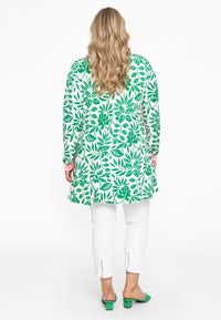 Cardi-jacket wide bottom MYKONOS - green - #3