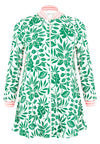 Cardi-jacket wide bottom MYKONOS - green - #4